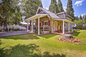 Cabin with Backyard Space - half Mi to Trinity Lake!